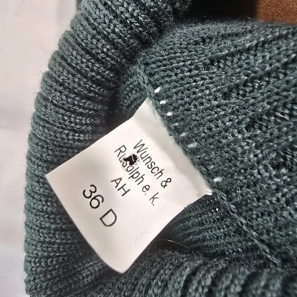 German Police Sweater Small Zoll Customs Officer Turtleneck 36D Wunch Rudolph